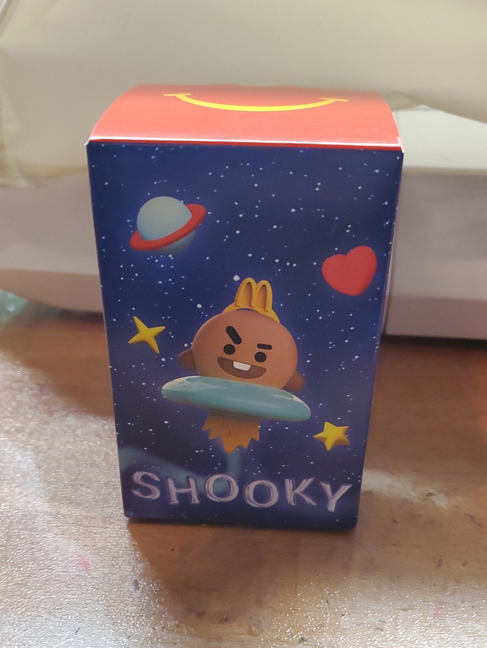 McDonald's BT21 Shooky Keychain Toy